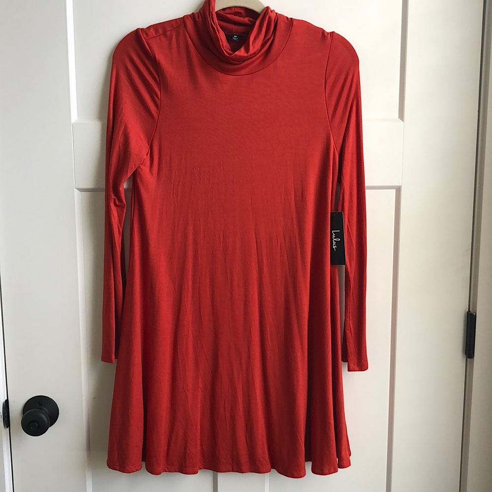 Lulus Turtleneck Mini dress